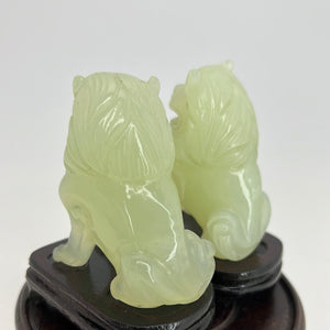 Jade Fu Dogs carving