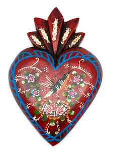 Small Milagro Painted Hearts
