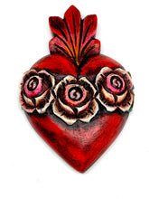 Load image into Gallery viewer, Small Milagro Painted Hearts
