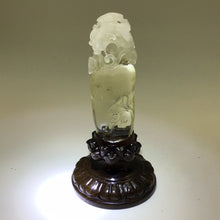 Load image into Gallery viewer, Citrine Pixiu on Custom Wood Stand
