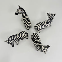 Load image into Gallery viewer, Soapstone Zebra, 5" Looking Aside
