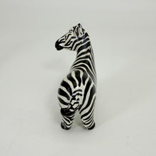 Load image into Gallery viewer, Soapstone Zebra, 5" Looking Aside
