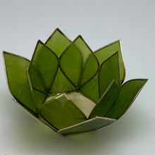 Load image into Gallery viewer, Capiz Shell Lotus 4” Tealights
