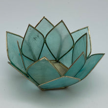 Load image into Gallery viewer, Capiz Shell Lotus 4” Tealights
