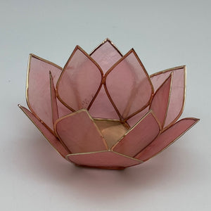 Capiz Shell Lotus 4” Tealights