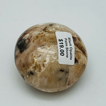 将图片加载到图库查看器，Black Opalite Palm Stone
