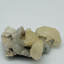 Cargar imagen en el visor de la galería, Blue Chalcedony with Staghorn Stilbite Specimen
