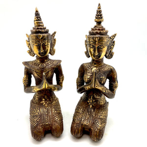 Balinese Buddha Statues, Companions and Wedding Couple