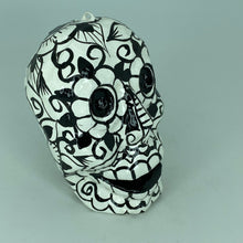 Cargar imagen en el visor de la galería, Hand Painted Paper Mache Skulls, Mexico
