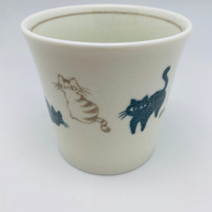 Japanese Porcelain Cat Mug