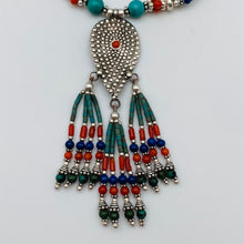 Cargar imagen en el visor de la galería, Tibet style Necklace - Teardrop Charm
