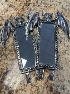 Tall Tin Figure Mirrors