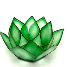 Load image into Gallery viewer, Capiz Shell Lotus 4” Tealights
