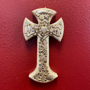 Hand Carved Milagro Cross