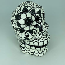 Cargar imagen en el visor de la galería, Hand Painted Paper Mache Skulls, Mexico
