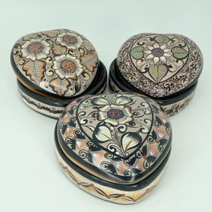 Tonala Burnished Pottery Boxes