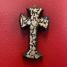 Load image into Gallery viewer, Hand Carved Milagro Cross

