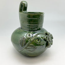 Cargar imagen en el visor de la galería, Green Pottery Pitchers/Vases From Mexico

