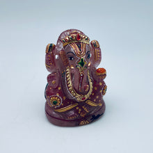 Cargar imagen en el visor de la galería, Rose Quartz Ganesh Figures
