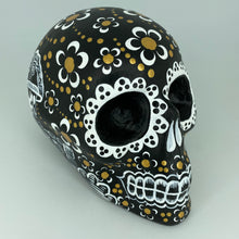 Cargar imagen en el visor de la galería, Hand Painted Paper Mache Skulls, Mexico
