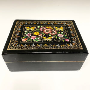 Hand Painted Lacquered Boxes, By Irma