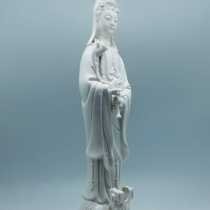 White Porcelain Quan Yin Fountain