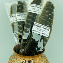 Cargar imagen en el visor de la galería, Turkey Feathers for Smudging &amp; Guiding Smoke
