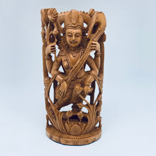将图片加载到图库查看器，Vintage Kadam Wood Statues
