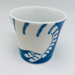 Japanese Porcelain Cat Mug
