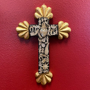 Hand Carved Milagro Cross