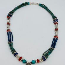 Cargar imagen en el visor de la galería, Tibet style Necklace - Teardrop Charm
