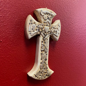 Hand Carved Milagro Cross