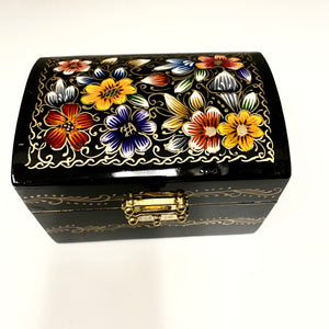 Hand Lacquered Box, Grand Master Alfonso Herrera