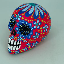 Cargar imagen en el visor de la galería, Hand Painted Paper Mache Skulls, Mexico
