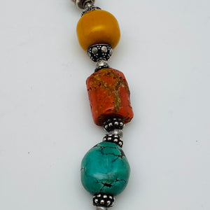 Tibet Chunky Stone Necklace