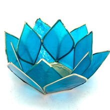 Load image into Gallery viewer, Capiz Shell Lotus 4” Tealights
