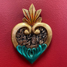 Load image into Gallery viewer, Carved Milagro Heart

