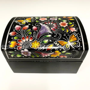 Hand Painted Lacquered Boxes, By Irma