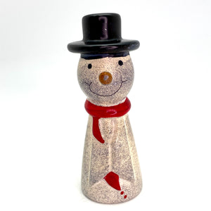 Snowman Soapstone Carving, Kenya