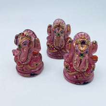 Cargar imagen en el visor de la galería, Rose Quartz Ganesh Figures
