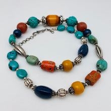 Load image into Gallery viewer, Tibet Chunky Stone Necklace
