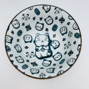 Japanese Porcelain Cat Bowls