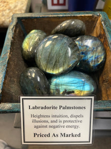 Labradorite Palm Stones