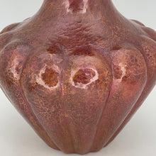 Cargar imagen en el visor de la galería, Scalloped Copper Vase from Santa Clara Del Cobre

