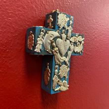 Load image into Gallery viewer, Hand Carved Milagro Cross
