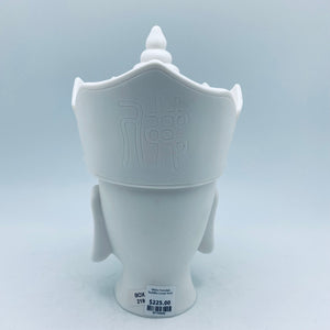 White Porcelain Buddha With crown