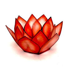 Load image into Gallery viewer, Capiz Shell Lotus 4” Tealights
