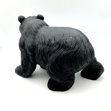 将图片加载到图库查看器，Hand Carved Obsidian Bear

