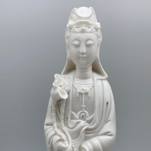 将图片加载到图库查看器，White Porcelain Quan Yin Fountain
