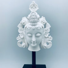 Load image into Gallery viewer, White Porcelain Japanese Bust
